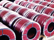 Bobine d'acier pré-peint