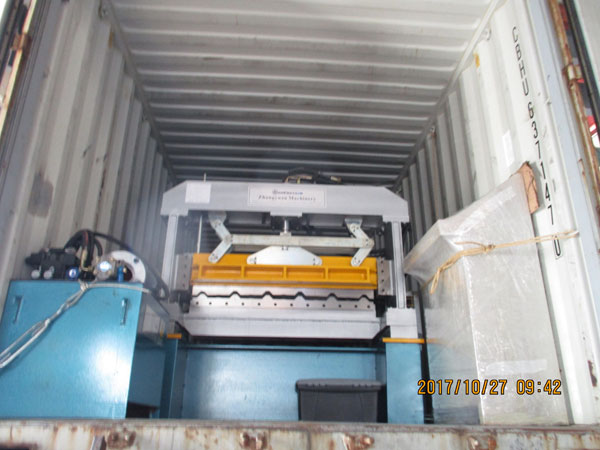 Machine de formage de rouleaux à longue portée au Nigeria