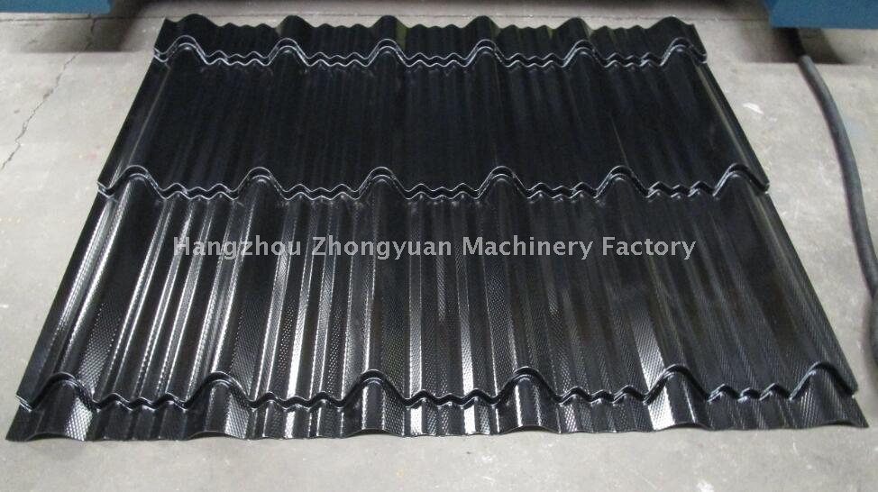 Machine de formage de carreaux émaillés en métal de qualité Taiwan à grande vitesse avec système de qualité ISO 