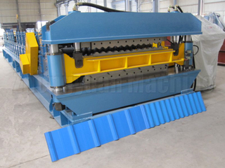 Machine double couche de style normal