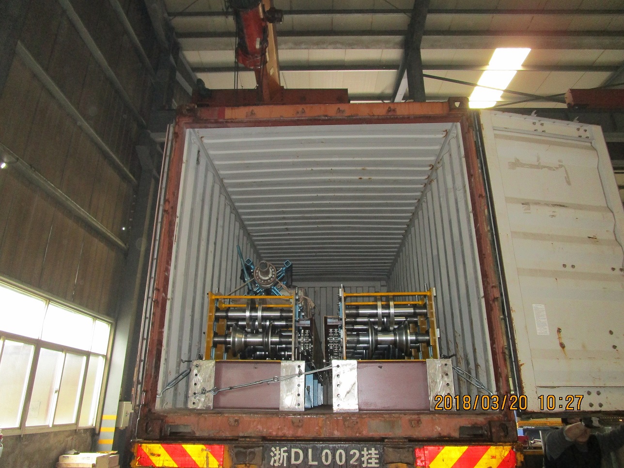 machine &agrave; rouler les goutti&egrave;res de Zhongyuan