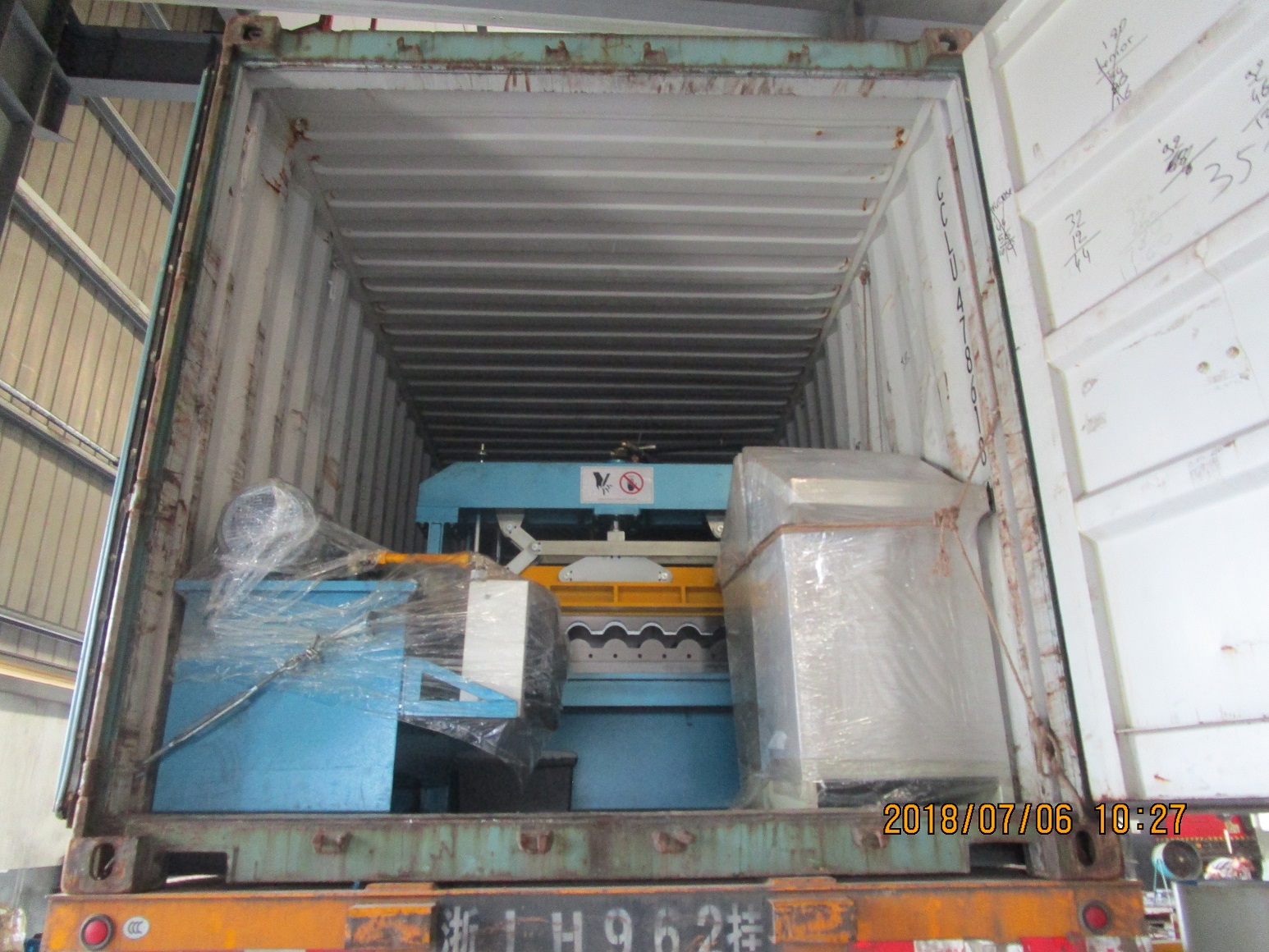 machine de formage de rouleaux zhongyuan metrocopo