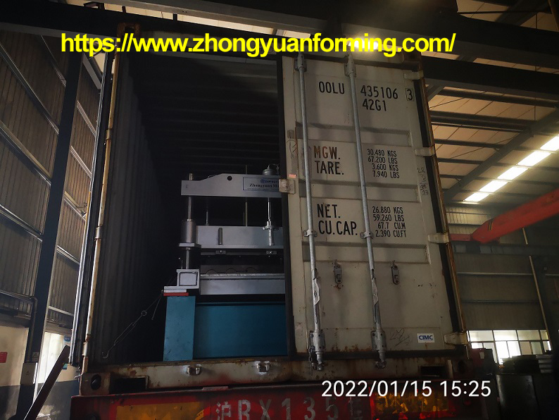 machine de formage de tuiles metrocopo de zhongyuan