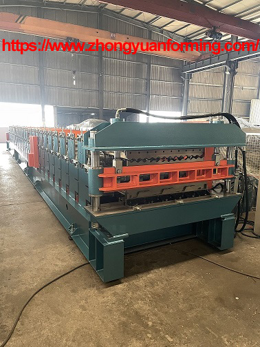 Machine de formage de rouleaux double couche zhongyuan