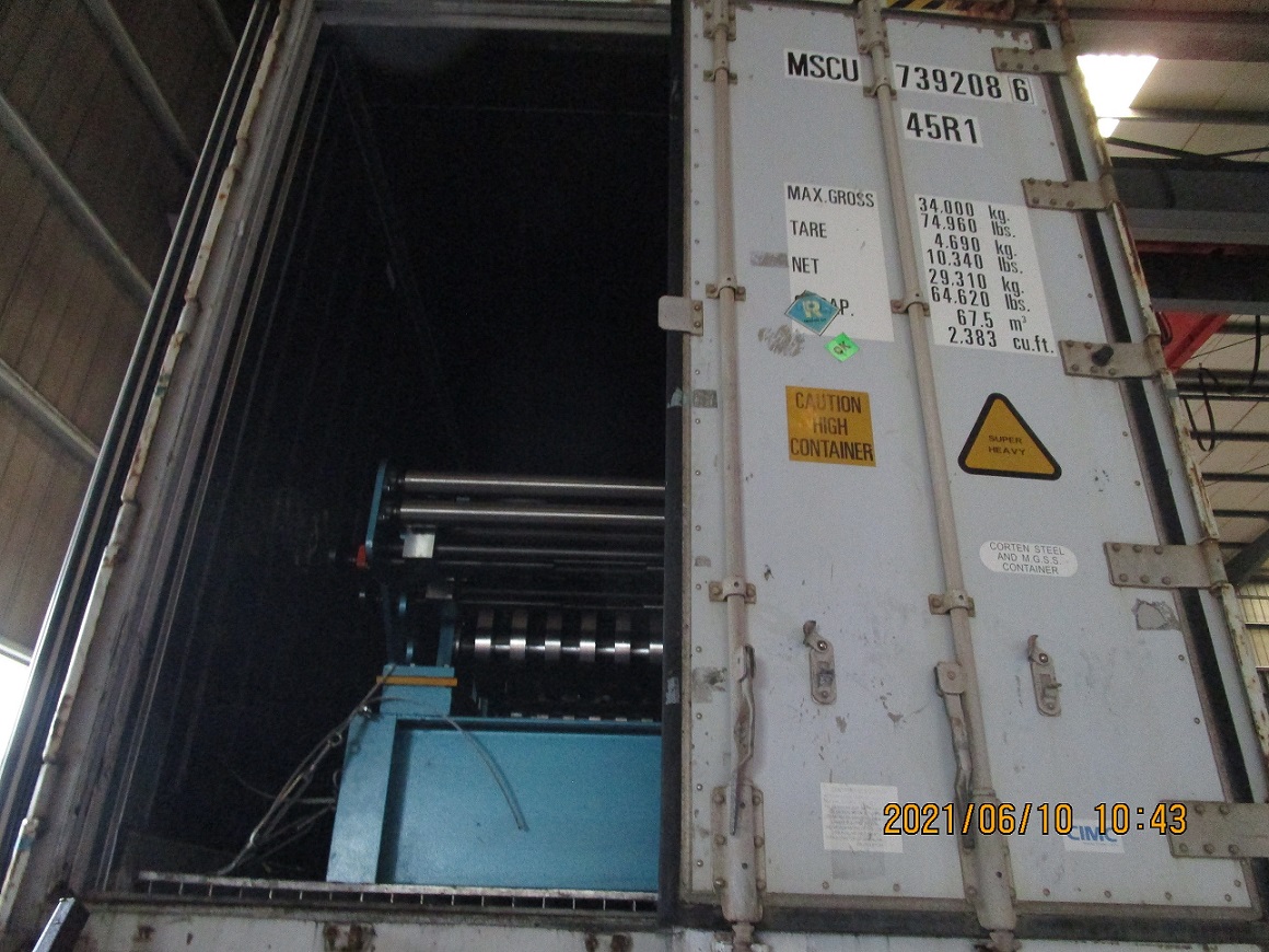 machine de formage de rouleaux d'acier c