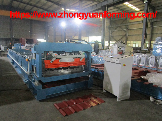 Machine de formage de toit et de tuiles de Zhongyuan