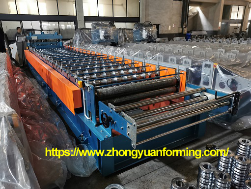 machine de formage de tuiles de zhongyuan