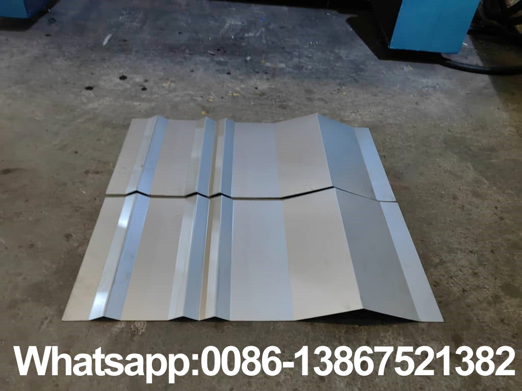 Petit pain de feuille de toit de Zhongyuan formant la double couche de machine