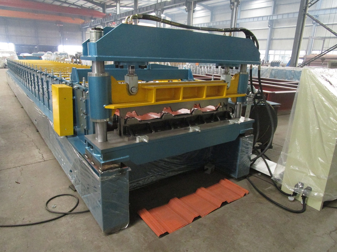 machine de formage de rouleaux d'aluminium zhongyuan