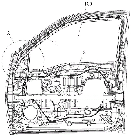 Encadrements de portes du v&eacute;hicule