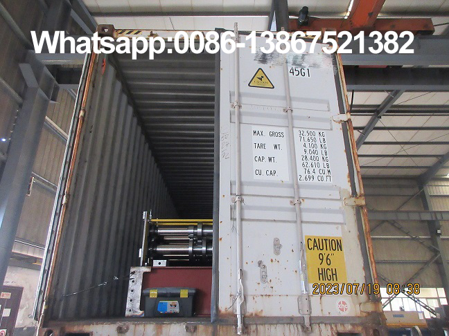 Machine de formage de rouleaux de toit en m&eacute;tal Zhongyuan