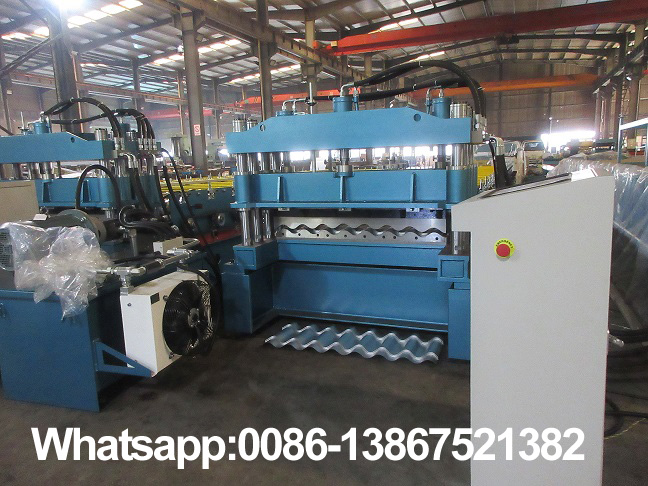 Machine de formage de rouleaux de tuiles vitr&eacute;es Zhongyuan &agrave; vendre