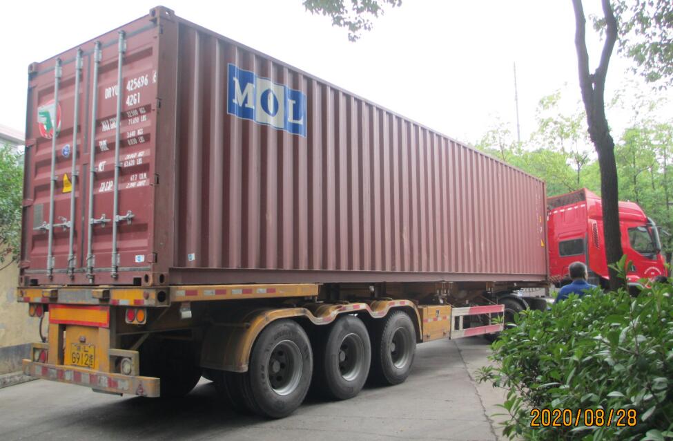 Livraison de profileuses en août 2020 à Zhongyuan 