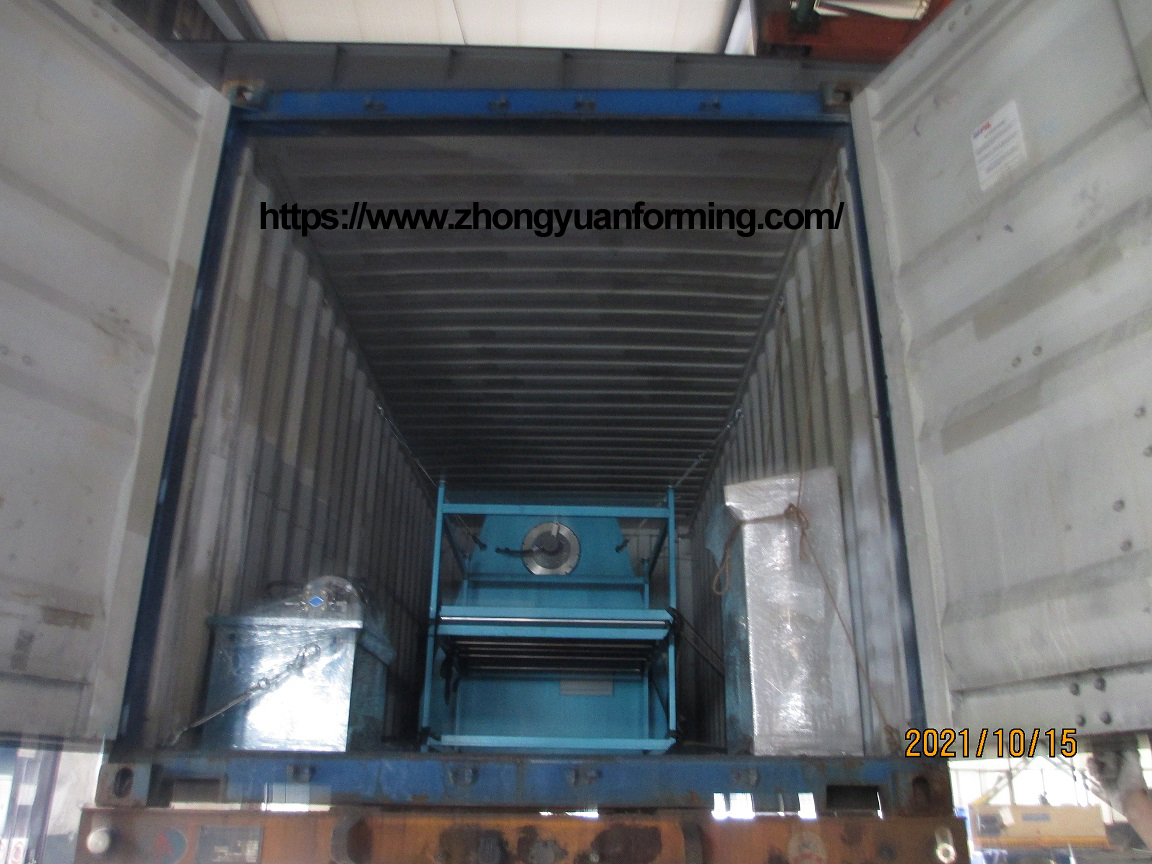 machine de formage de rouleaux de panneaux zhongyuan