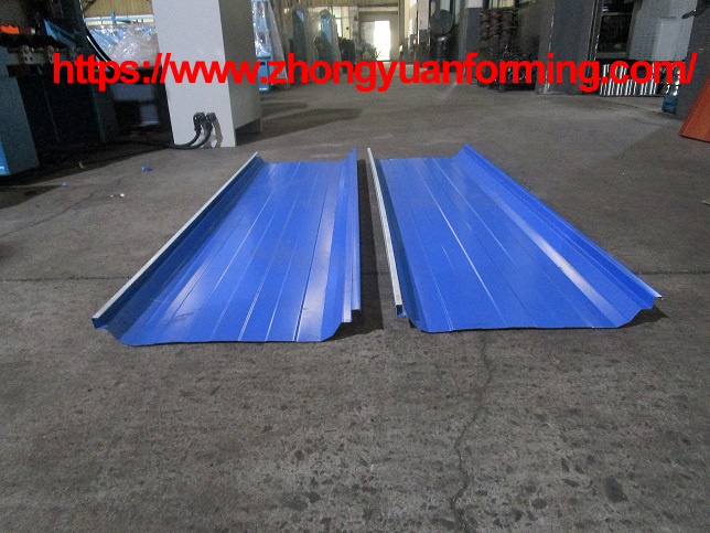 machine de toiture &agrave; joints debout zhongyuan