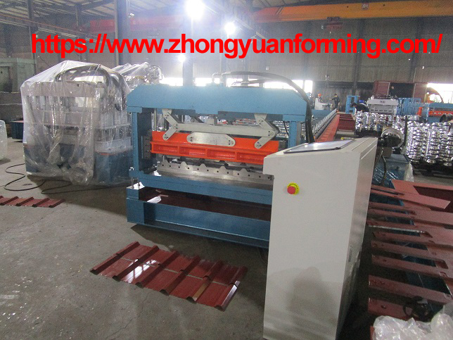 machine de toit et de tuile de zhongyuan