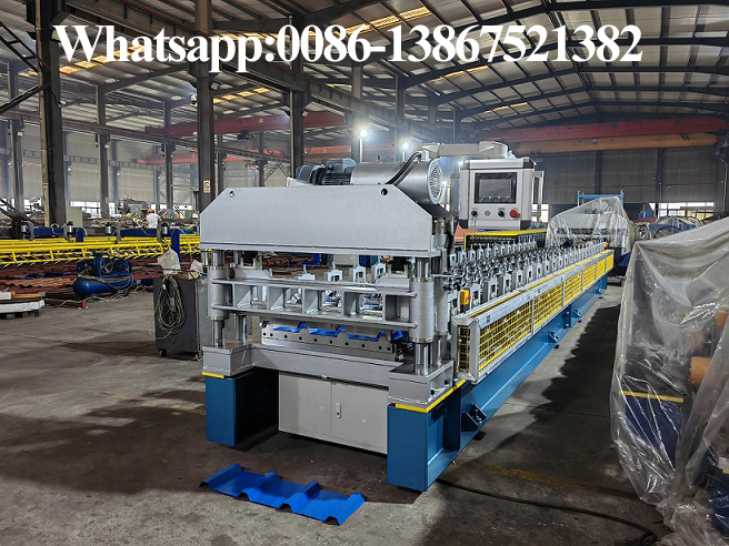 Machine de formage de rouleaux de panneaux de toit, ensemble complet Zhongyuan