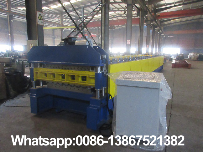 Machine de formage de rouleaux double couche Zhongyuan