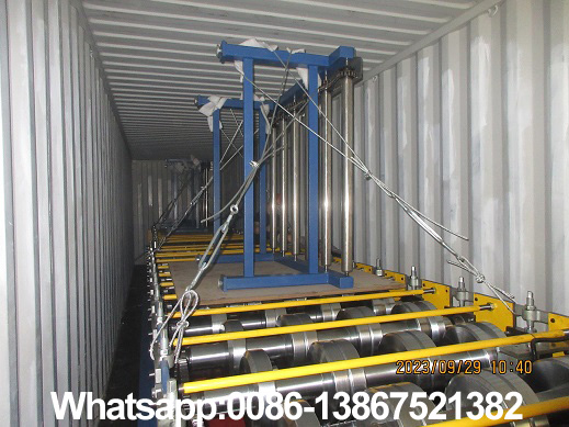 Machine de fabrication de terrasses m&eacute;talliques Zhongyuan