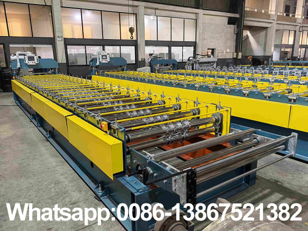 Machine de formage de rouleaux de t&ocirc;le de toiture Zhongyuan