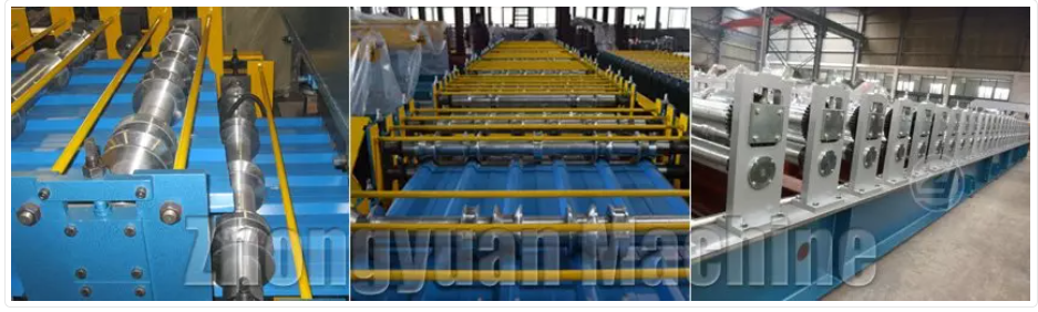 syst&egrave;me de formage de rouleaux zhongyuan