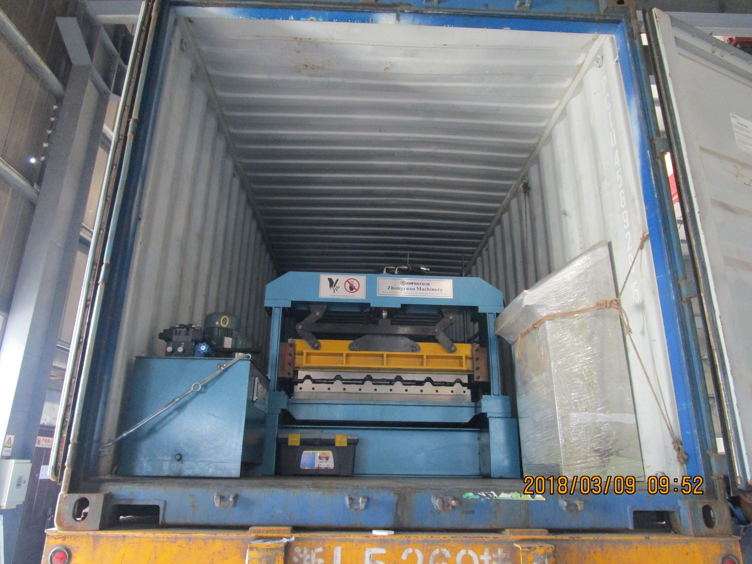 Machine de formage de rouleaux &agrave; longue port&eacute;e certifi&eacute;e par Zhongyuan