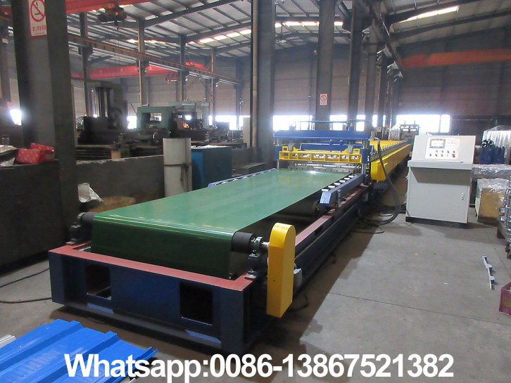 Machine de panneaux muraux de toit Zhongyuan