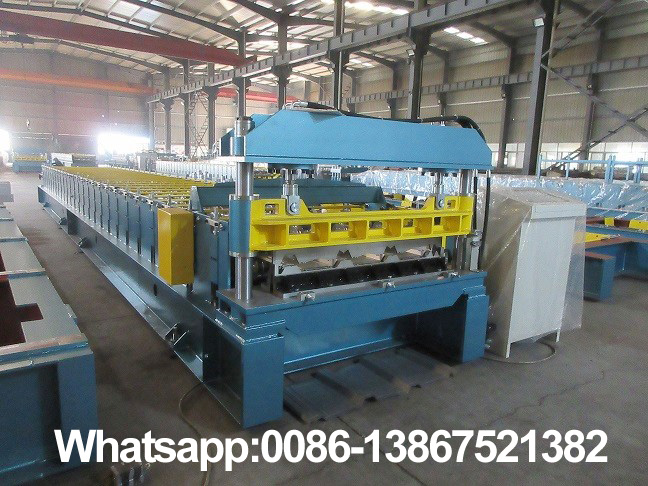 Machine de formage de rouleaux de panneaux de toit Zhongyuan