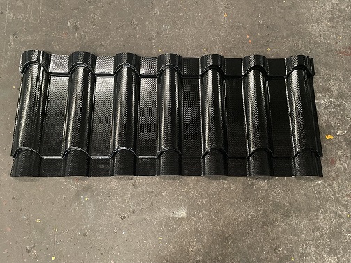 Machine de formage de rouleaux de carreaux color&eacute;s Zhongyuan