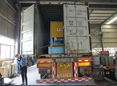 Machines livrées pour les profileuses à Zhongyuan en novembre 2019