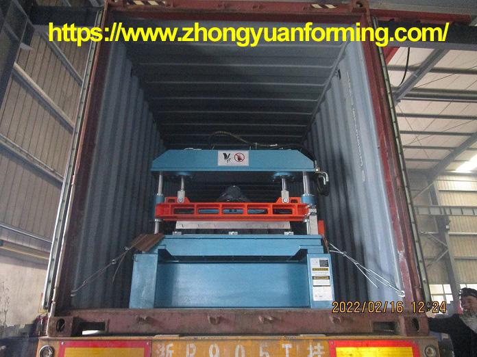 machine de formage de rouleaux de pont en acier de zhongyuan