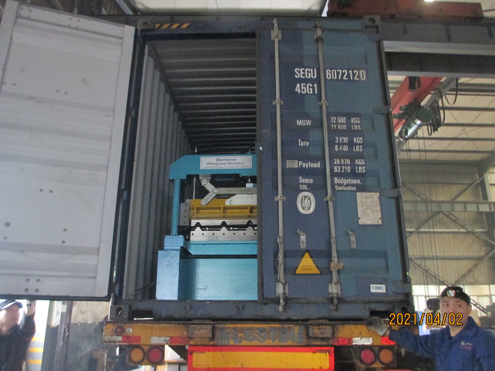 Fabricants de machines de formage de rouleaux de Zhongyuan