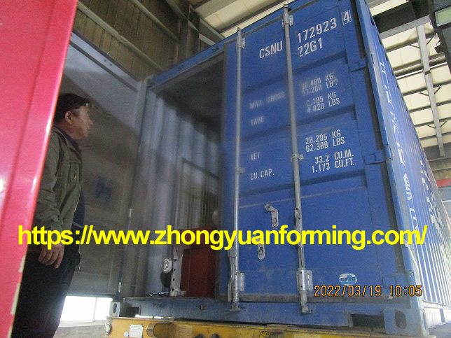 machine de formage de pannes zhongyuan cz