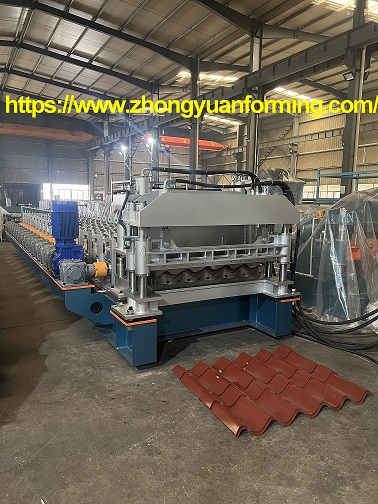 machine de fabrication de tuiles de zhongyuan