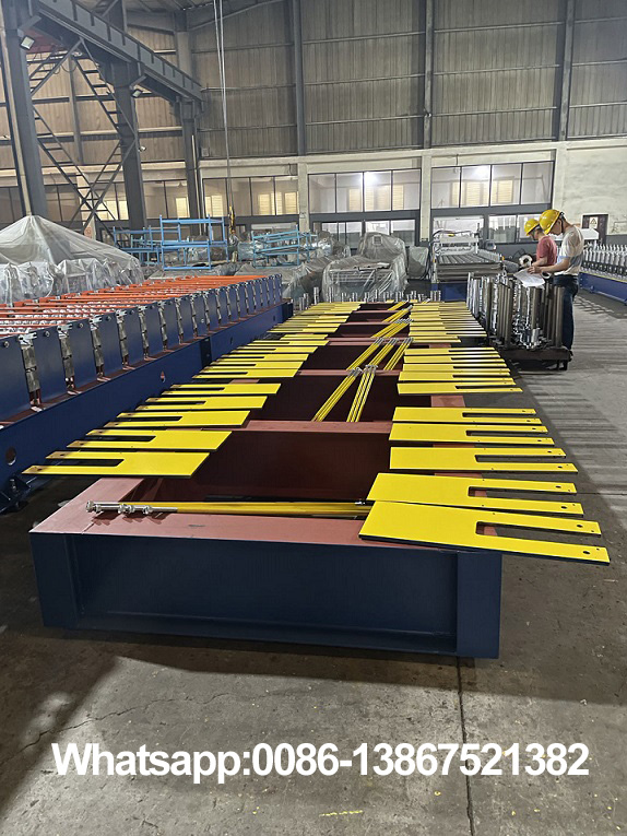 Cadre de machine de formage de rouleaux double couche Zhongyuan