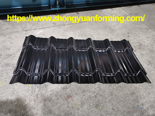 machine de tuile d'&eacute;tape de zhongyuan