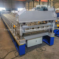 Machine de formage à froid de toit avec découpe électrique