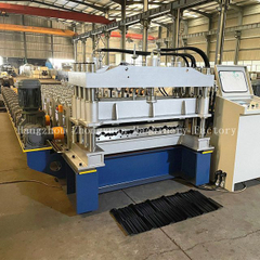 Machine de formage de rouleaux de tuiles vitrées à opération facile