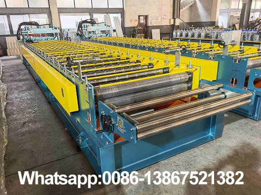 Machine de formage de rouleaux de toiture en tuiles Zhongyuan