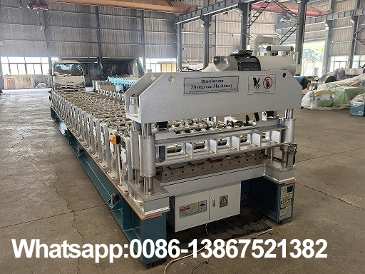 Machine de formage de rouleaux de panneaux de toit Zhongyuan
