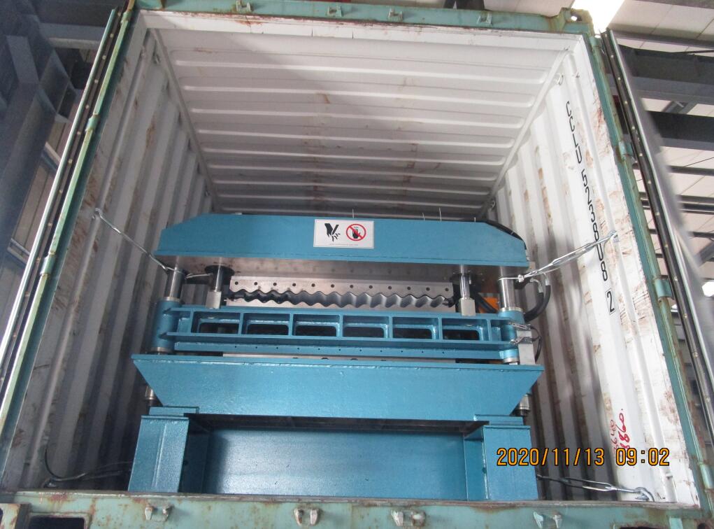 Machine de formage de rouleaux double couche Zhongyuan