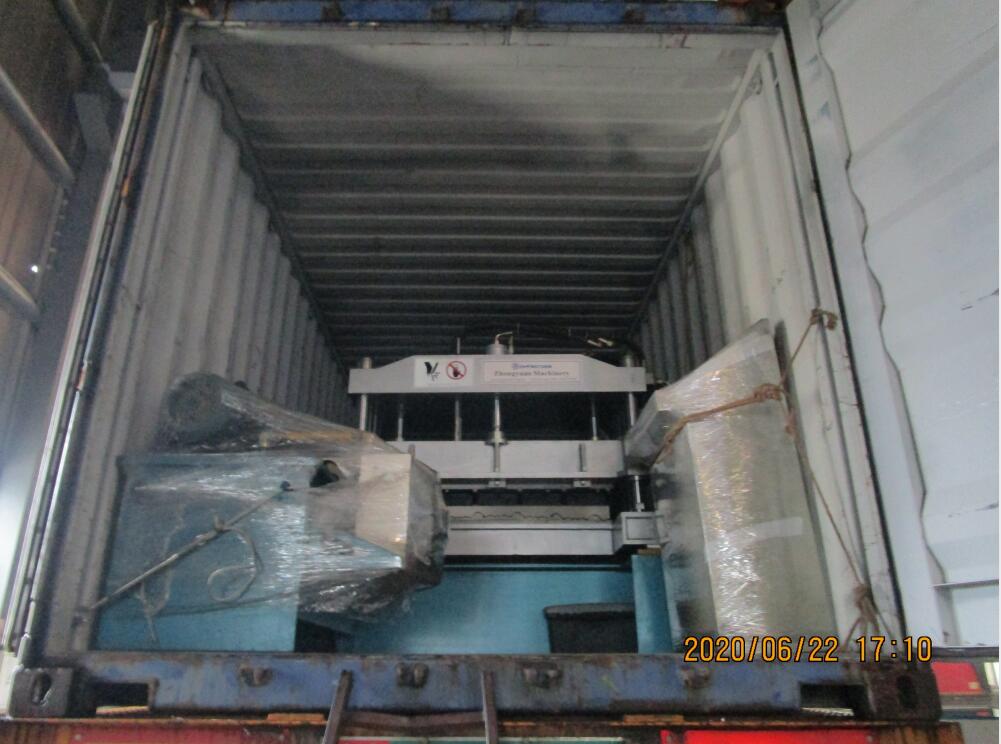 Machines de formage de rouleaux de métal pour trois conteneurs aux Philippines le 6 juillet 2020