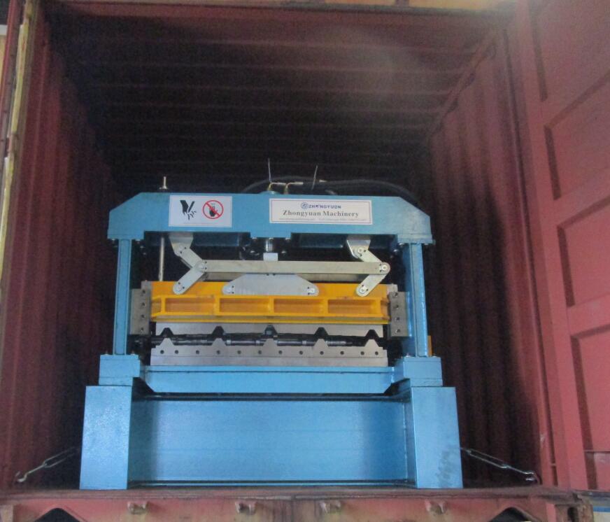 Machines de formage de rouleaux de toit