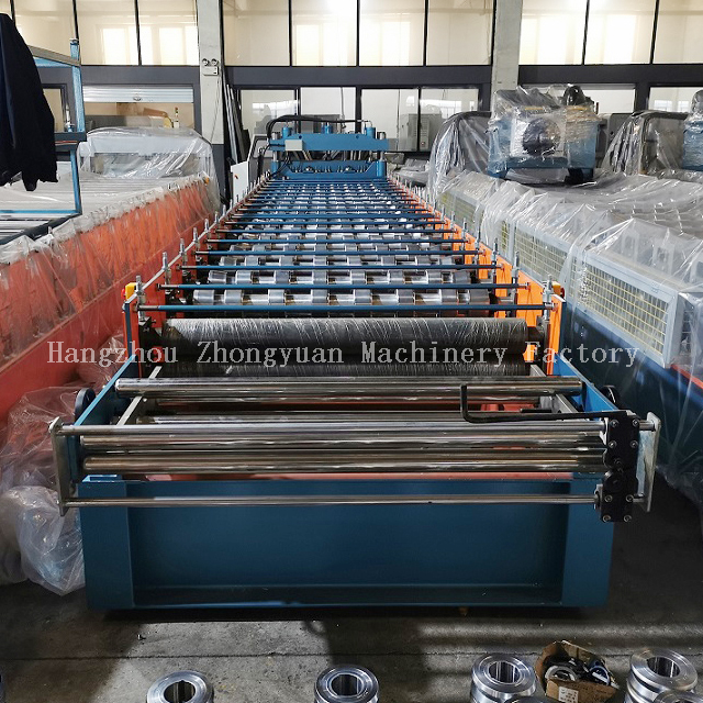 Machine de formage de rouleaux de tuiles ondulées, machine de formage de rouleaux de tuiles metrocopo pour tôle de toit en métal