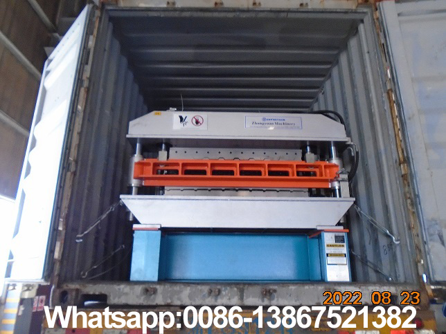 Machine de formage de rouleaux double couche Zhongyuan