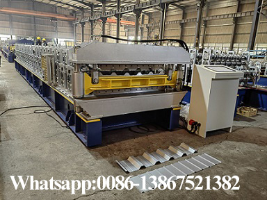 Machine de formage de rouleaux de t&ocirc;le de toiture double couche Zhongyuan