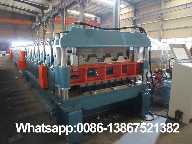 Machine de formage de rouleaux de toiture double couche Zhongyuan