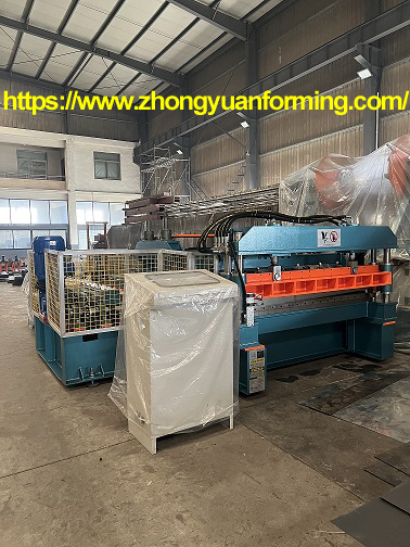 Machine de formage coup&eacute;e &agrave; longueur zhongyuan