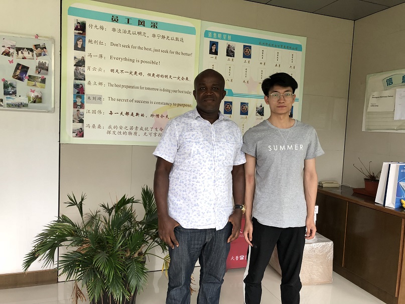 Client pour les profileuses double couche le 17 juin 2019 